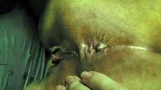 First time of my wife with this black boy after condom broke he cum on her pussy while i suck