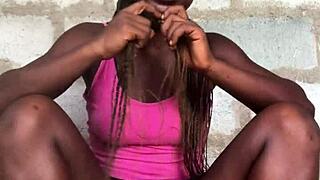 Crazy Bitch Asks, 'Want Me to Dildo Fuck Your Pussy and Asshole?'