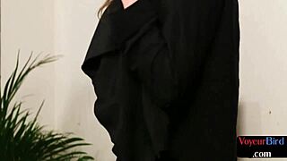 Cfnm Voyeur Teases Duo While Encouraging Jerker