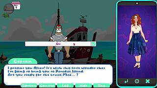 She blows him in the orchard during voyeur masturbation play