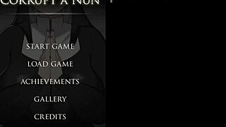 Nun With Big Tits Plays Game Seductively