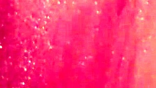 Shy girl bathing in shower