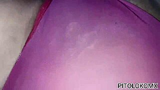 She arrives from gym and I sneak in for intense riding