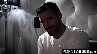 Older man savagely pounds innocent girl's tight pussy bareback.