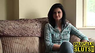 Adorable Hot Newbie Eva Johnson Rubs Her Soaking Clit 😍