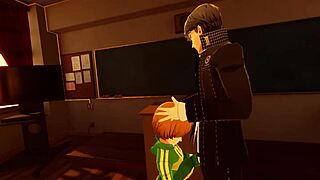Vr Erotic Roleplay Yu & Chie Blowjob!
