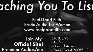 CNC roleplay with rough domination and monster cock pinning you down.