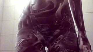 i look best soapy in the shower masturbating my tight pussy