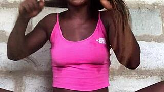 Crazy Bitch Asks, 'Want Me to Dildo Fuck Your Pussy and Asshole?'