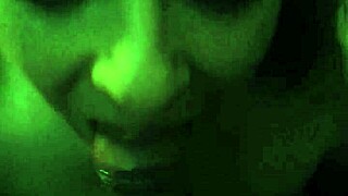 I watch the white girl sucking that indian cock and taking cum in her mouth.