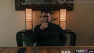 dominant husband controls his wife so much she wants to leave 😏 but he fucks her rough anyway.