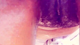 petite teen wife challenges for intense cum on face after wet pussy worship