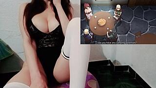 jovencita inocente se la cogen duro y le llenan la cara de semen