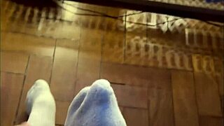 my brazilian feet worship this monster big black cock