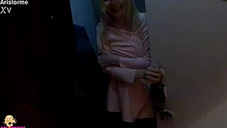 The student cheated and got punished, husband pissing in her mouth!