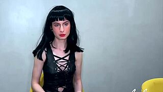 Lucifera and Sally, two elegant women, enjoy a sensual session exploring each other's bodies with care.