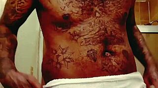 Young Muscular Bodybuilder Masturbates Huge Monster Cock After Prison Time Solo.