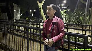 Horny Stranger Receives My Cum After Deepthroat