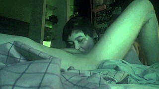 hey, i spied on this webcam blowjob until the cumshot happened