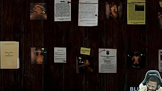 Saga rides cock while sucking, goth squirrel girl takes anal in bondage threesome.