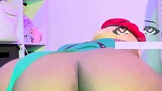 cammy rides veiny bbc in street fighter cosplay