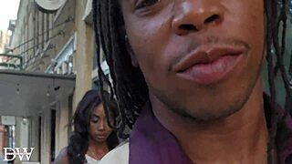 ebony couple's datenight: 'bbc bull fucks busty ebony goddess in kitchen.'