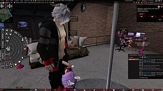 Detailed Fucking Session With A Vtuber In Second Life Reality
