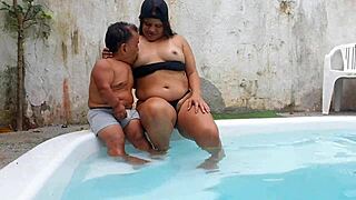 泽齐尼奥·特维斯和帕蒂·邦邦斯巴西海滩蜜月