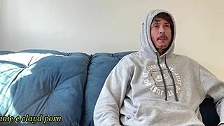 Stressed teen gets blowjob and pussy from neighbor to calm down