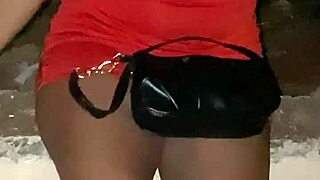 Woman Flashes Pussy Outdoors