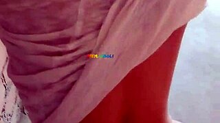 Bricklayer fucks owner's wife on Peruvian terrace