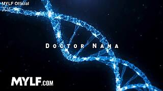 step-grandson can't resist his hot step-nana's naughty solo show, caught spying.