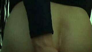 linda the colombian shemale enjoys dildo in her ass, legs spread wide.