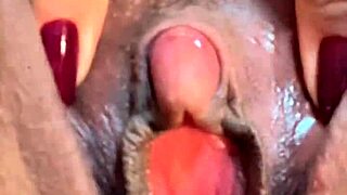 wife moans in ecstasy as black cock fucks her pussy in the hotel room