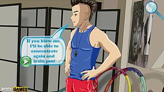 Let's play fit and fabulous, she says.