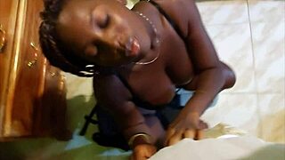 18yo hot naughty girl caught praying for big dick to suck with dirty talk.