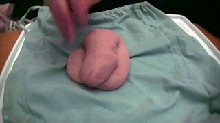 Playing With A Very Soft And Limp Fake Cock No Audio