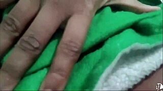 Bathing myself in costume while waiting for husband to get home