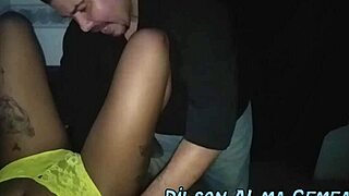 dilson alma gêmea gives massage and licks pussy of skinny young woman