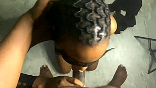 she never ceases to amaze me with her incredible blowjob skills, licking and spitting