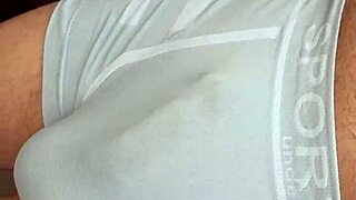 Hardon In Tight Shorts