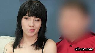 frisky sweetie gets painful anal therapy in loony bin 😈