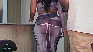 My husband surprises me with lesbian fun 😏