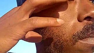 Pretty Brunette with Brown Eyes in Room