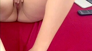 Girlfriend Alone, Camera Catches Solo Fun!