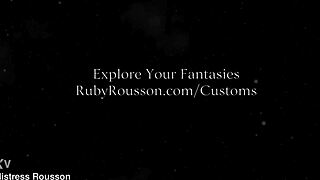 Ruby Rousson Owns Slave Forever!