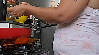 Pregnant Woman Displays Her Mature Figure And Youthful Charm