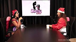 i watch jujube delicia christmas swing with tifany rocha on sheer red