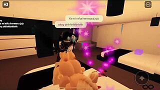Latina Fucking in Roblox Condos
