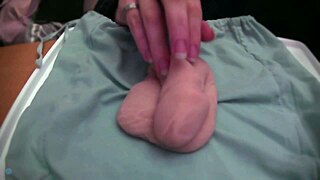 Playing With A Very Soft And Limp Fake Cock No Audio